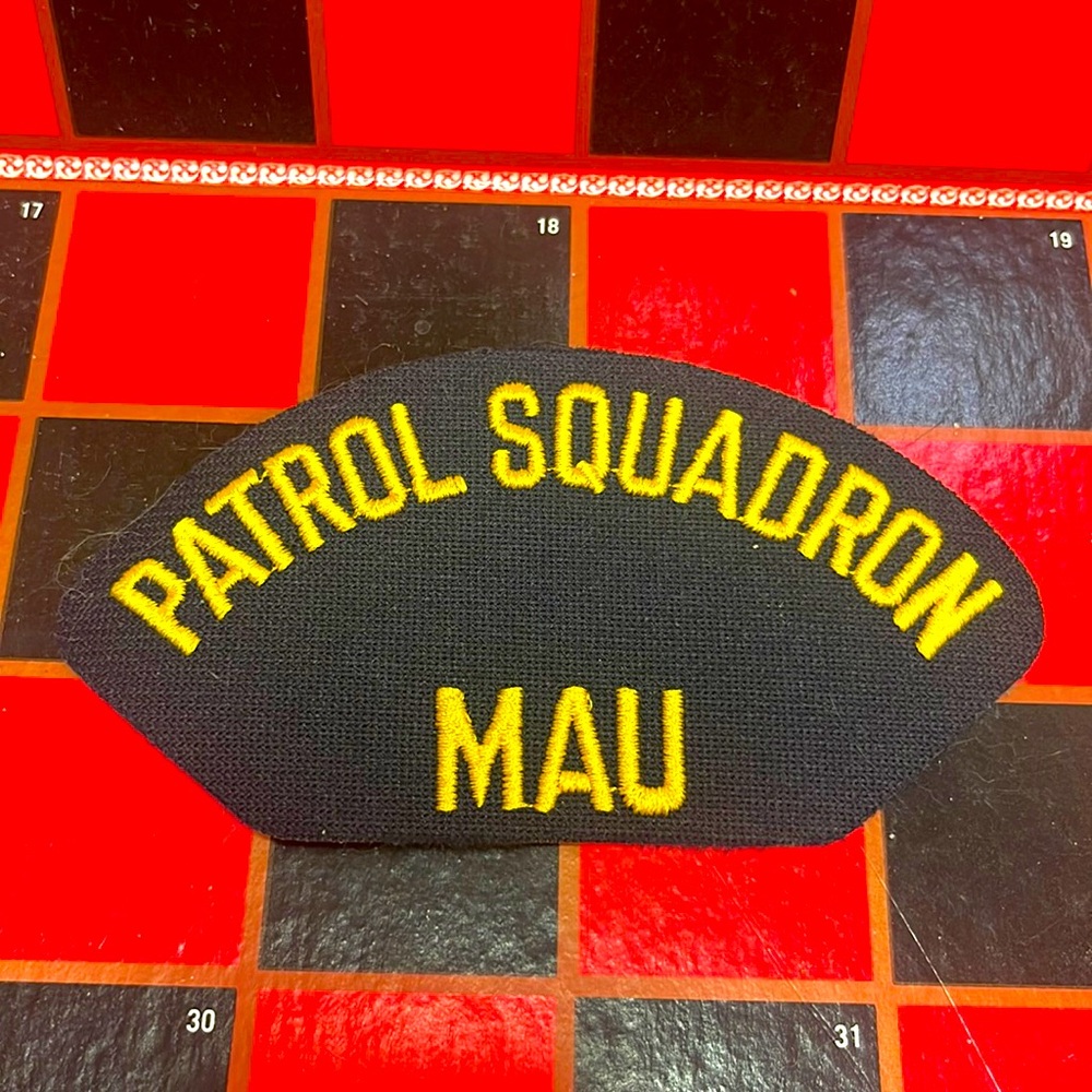 Patrol Squadron MAU embroidered patch